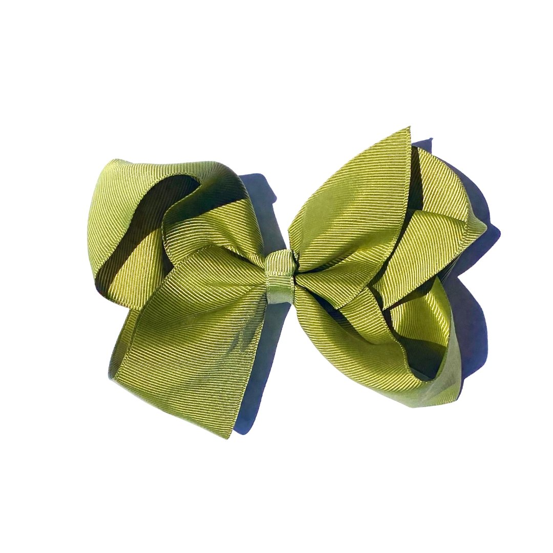 6 inch Hair Bows with clip - 24 Colours - Perfect Pony Hair