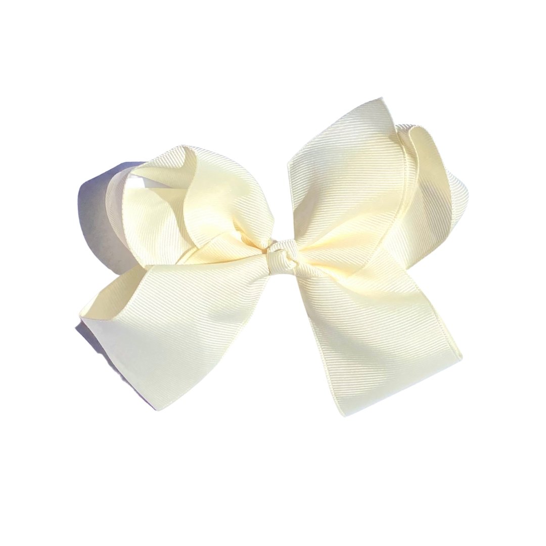 6 inch Hair Bows with clip - 24 Colours - Perfect Pony Hair