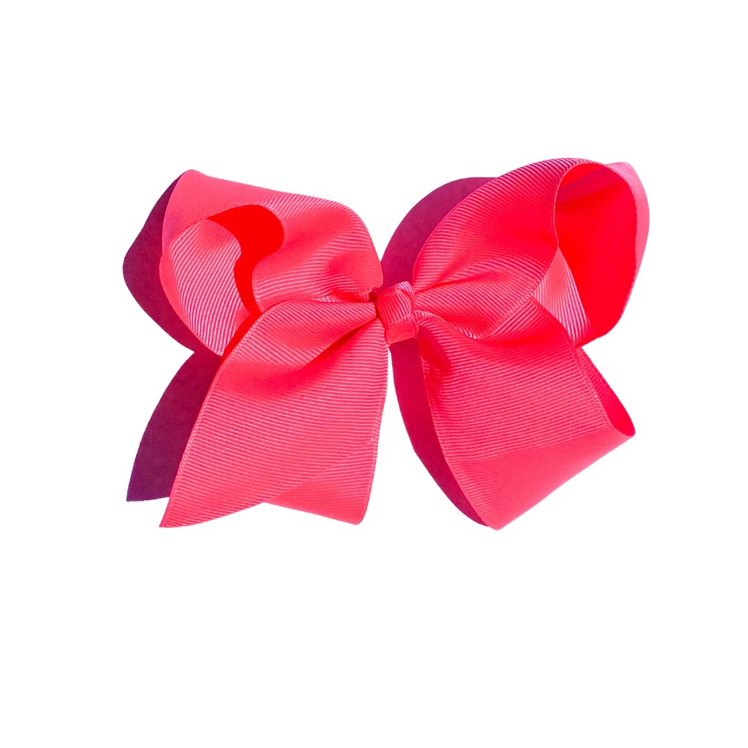 6 inch Hair Bows with clip - 24 Colours - Perfect Pony Hair