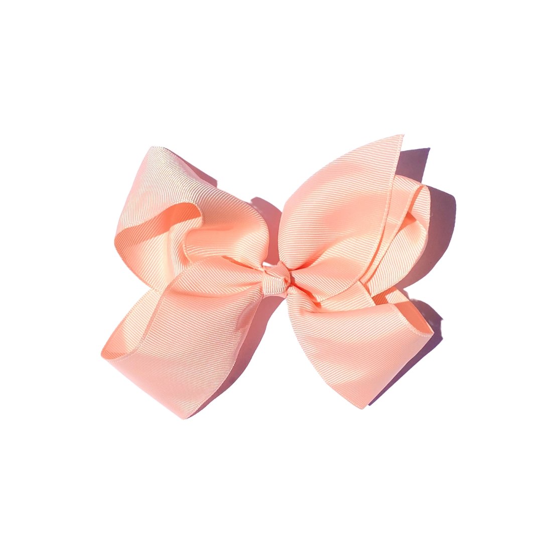 6 inch Hair Bows with clip - 24 Colours - Perfect Pony Hair