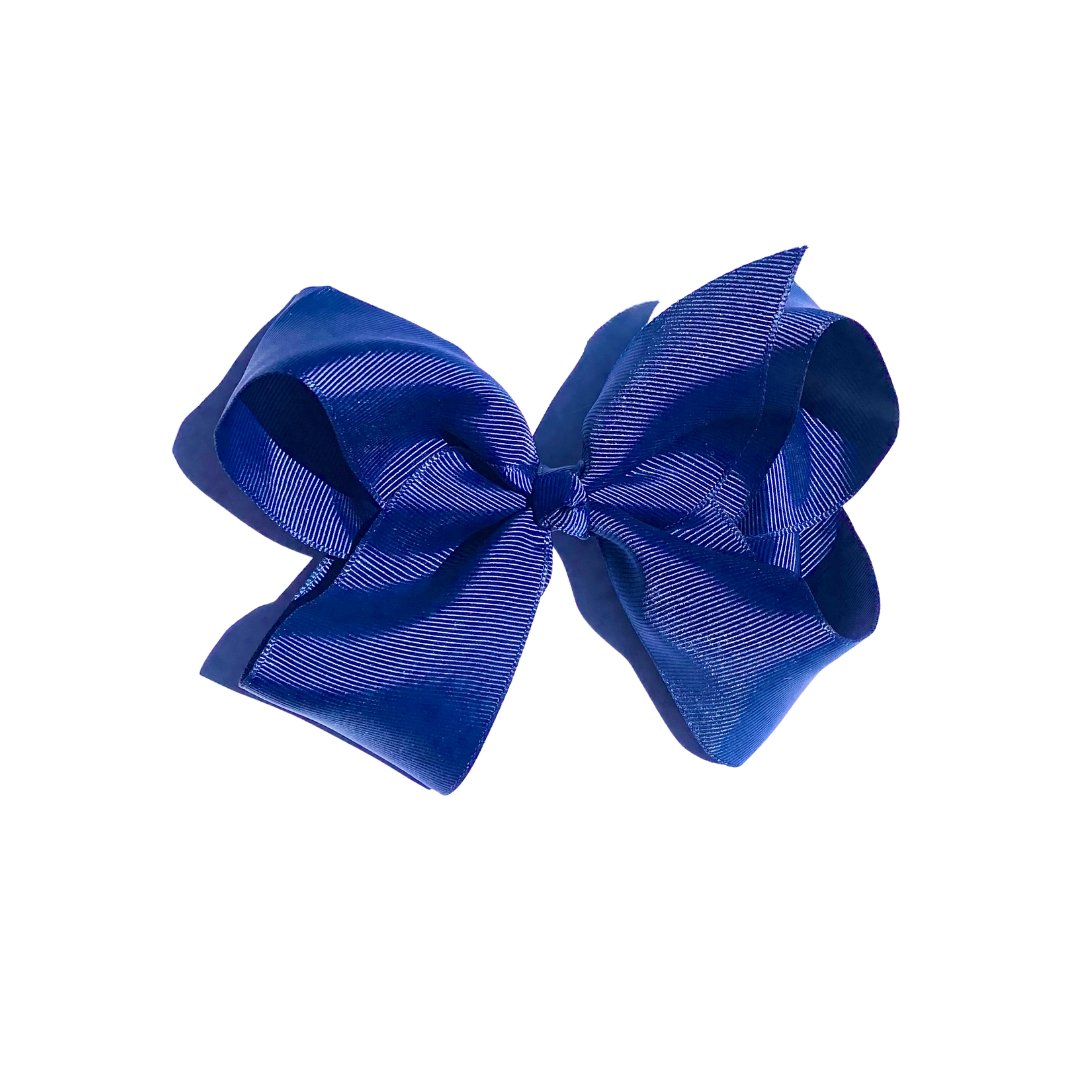 6 inch Hair Bows with clip - 24 Colours - Perfect Pony Hair