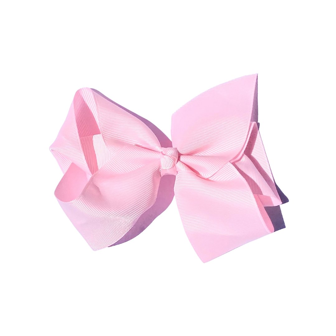 6 inch Hair Bows with clip - 24 Colours - Perfect Pony Hair